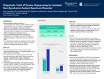 Diagnostic Yield of Exome Sequencing for Isolated, Non-Syndromic Autism Spectrum
