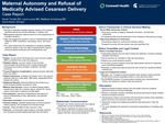 Maternal Autonomy and Refusal of Medically Advised Cesarean Delivery