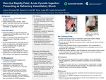 Rare but Rapidly Fatal: Acute Cyanide Ingestion Presenting as Refractory Vasodilatory Shock