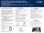 Outpatient Blood Transfusion Emergency Response