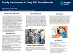 Family Involvement in Daily ICU Team Rounds