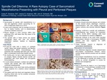 Spindle Cell Dilemma: A Rare Autopsy Case of Sarcomatoid Mesothelioma Presenting with Pleural and Peritoneal Plaques by Casey P. Schukow, Jessica D. Anderson, and John D. Schwartz